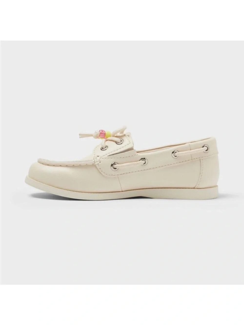 Kids' Remy Boat Moccasin Slip On Shoes - Cat & Jack  Off White
